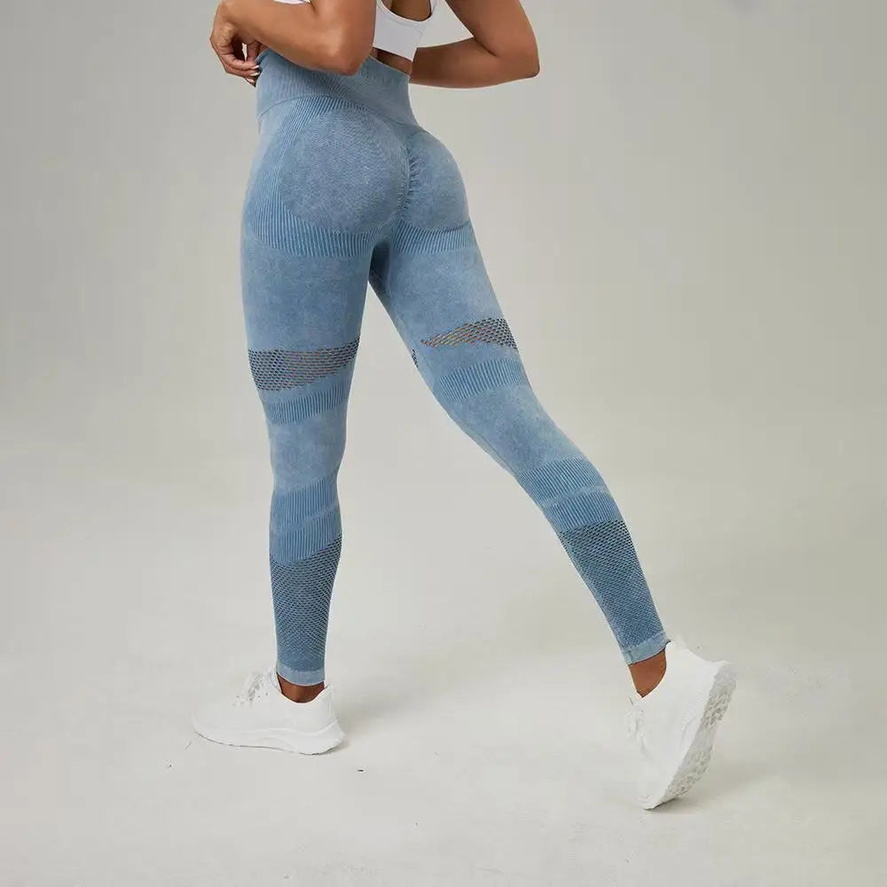 NUDDA Lift · Leggings push-up scrunch sin costuras